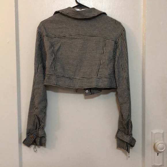 Patterned crop jacket - Picture 4 of 4